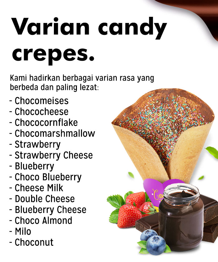 Rekomendasi Waralaba Candy Crepes Prosedur