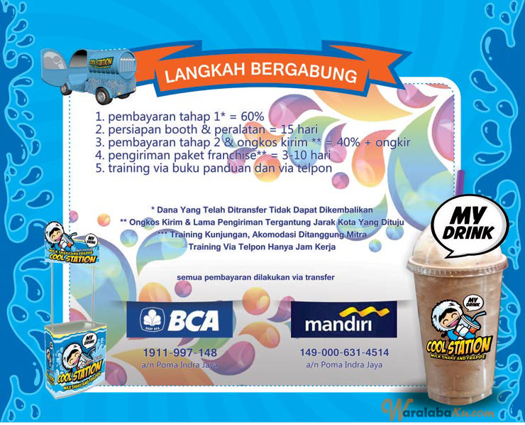 Nama Perusahaan Cool  franchise ice blend cool station 