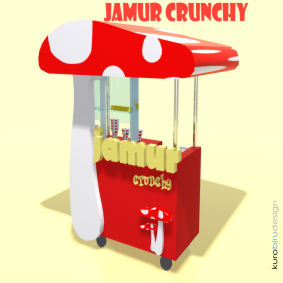 Logo Jamur Crunchy