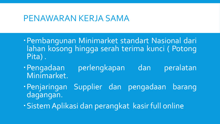 Kemitraan / Peluang Bisnis Minimarket Toko Swalayan Autopilot Arhamart