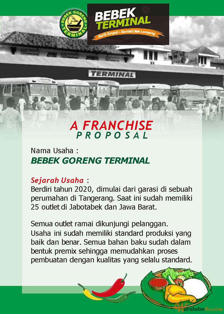 Franchise Peluang Usaha Resto | Bebek Terminal