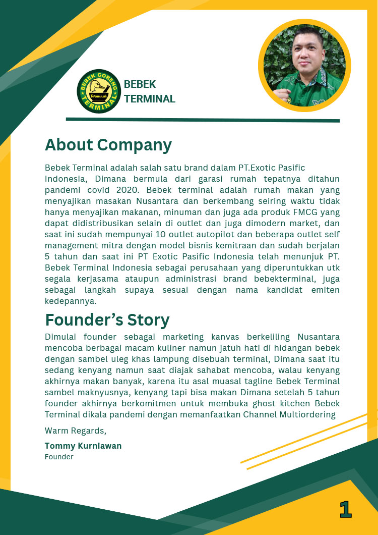 Franchise Peluang Usaha Restoran Tradisional Autopilot Bebek Terminal