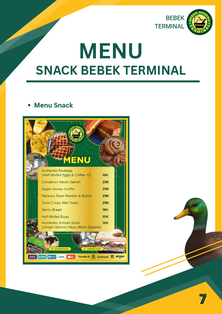 Franchise Peluang Usaha Restoran Tradisional Autopilot Bebek Terminal