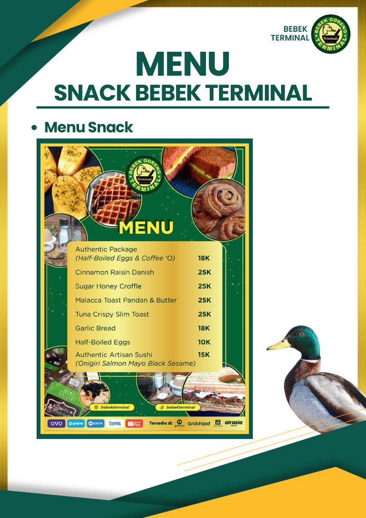 Franchise Peluang Usaha Restoran Tradisional Autopilot Bebek Terminal