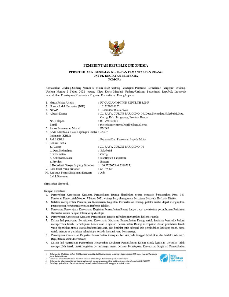 Kemitraan / Peluang Bisnis Cucian Motor Sepuluh Ribu