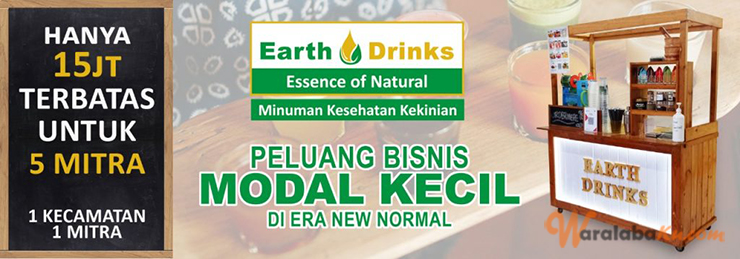 Franchise Peluang Usaha Minuman Kekinian | Earth Drinks