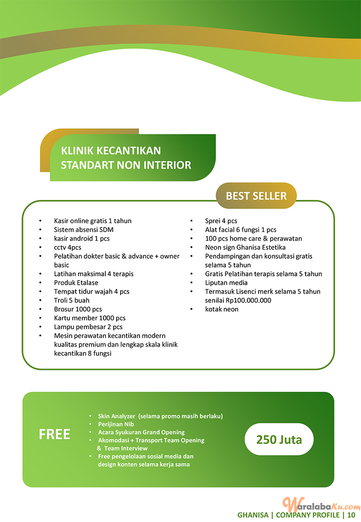 Franchise Peluang Usaha Salon Muslimah ghanisa aesthetic indonesia