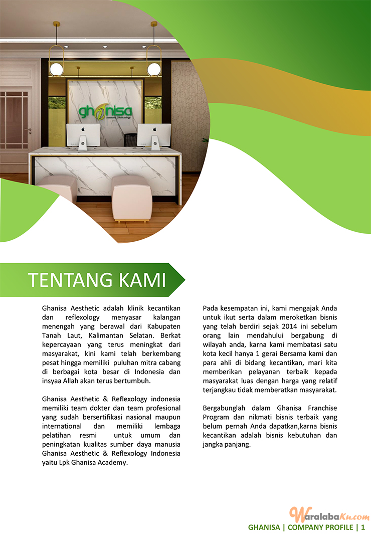 Franchise Peluang Usaha Salon Muslimah ghanisa aesthetic indonesia