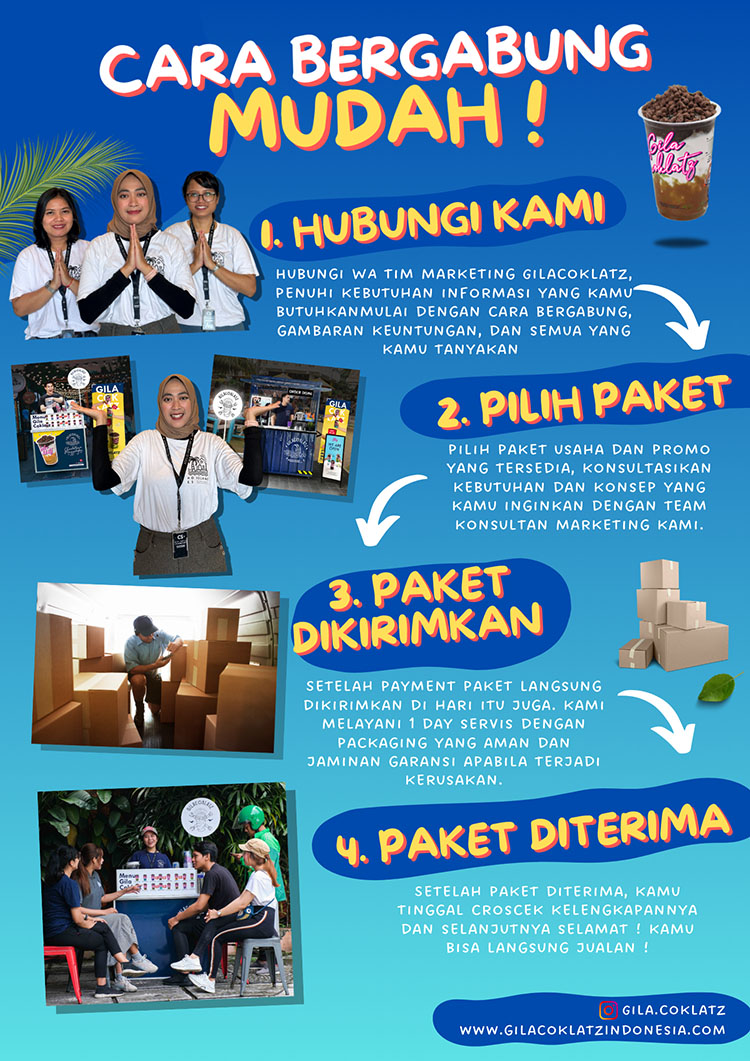 Kemitraan / Peluang Bisnis Minuman Chocolate Ice Blend Gilacoklatz Kemitraan / Peluang Bisnis Minuman Chocolate Ice Blend Gilacoklatz