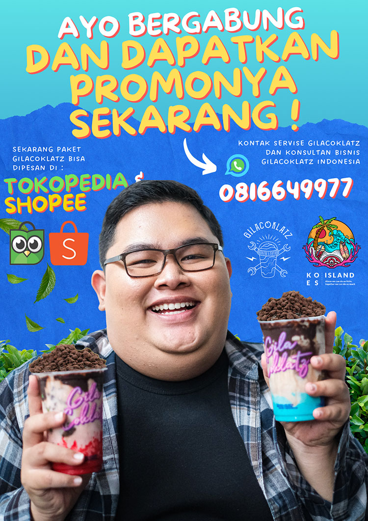 Kemitraan / Peluang Bisnis Minuman Chocolate Ice Blend Gilacoklatz Kemitraan / Peluang Bisnis Minuman Chocolate Ice Blend Gilacoklatz