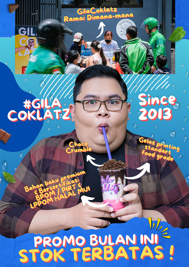 Kemitraan / Peluang Bisnis Minuman Chocolate Ice Blend Gilacoklatz Kemitraan / Peluang Bisnis Minuman Chocolate Ice Blend Gilacoklatz