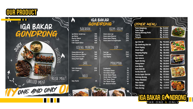 Kemitraan Peluang Bisnis Resto Tradisional Iga Bakar Gondrong