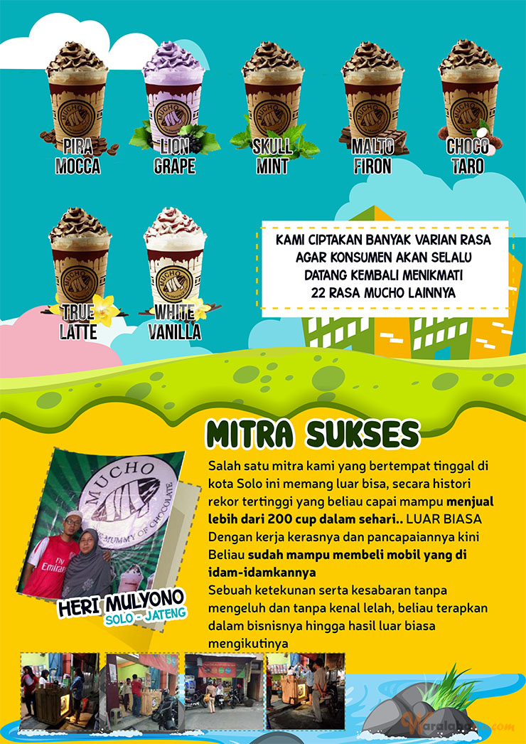 Franchise Mucho Ice Blend ~ Peluang Bisnis Minuman Chocolate Ice Blend