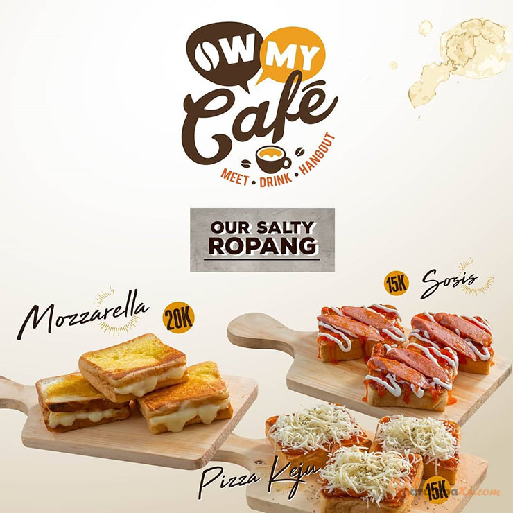 Franchise Ow My Cafe ~ Peluang Bisnis Cafe Roti Panggang, Mie, Kopi