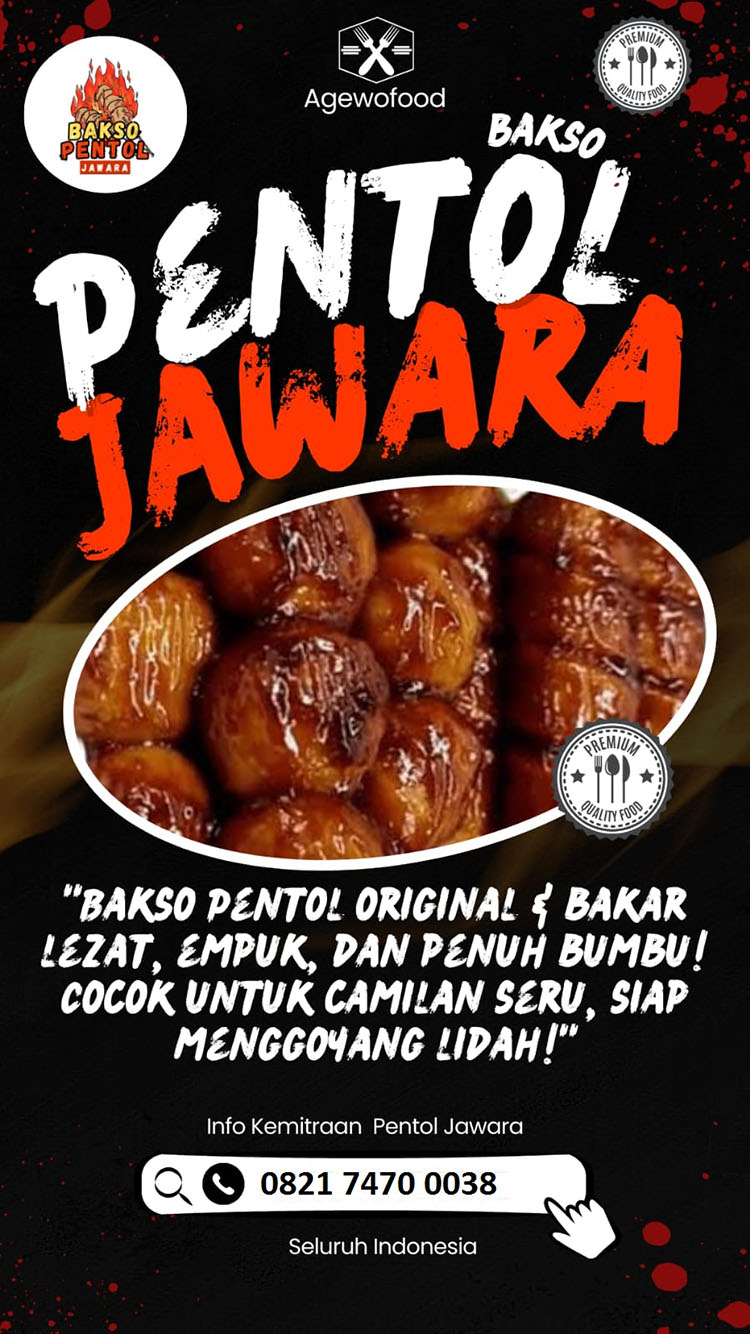 Kemitraan Peluang Bisnis Modal Kecil Bakso Bakar Pentol Jawara