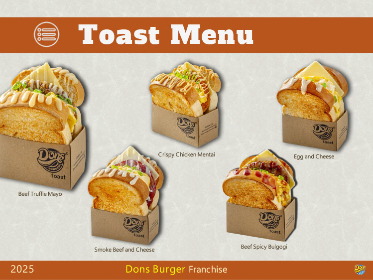 Kemitraan Peluang Bisnis Cafe & Restoran Fastfood Dons Burger & Coffee