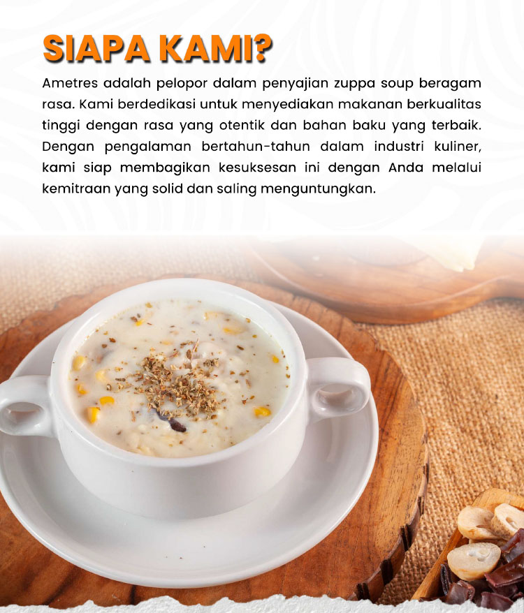 Kemitraan / Peluang Bisnis Zupa Sup & Pasta Ametres Zuppa Soup