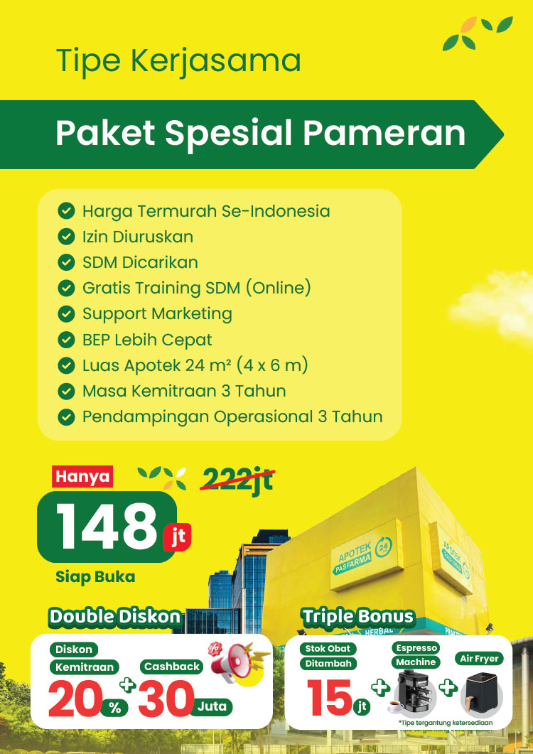 Peluang Bisnis Kesehatan, Bisnis Apotek, Apotek Pasfarma
