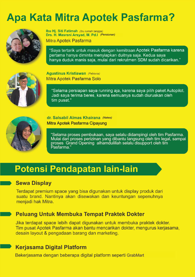 Peluang Bisnis Kesehatan, Bisnis Apotek, Apotek Pasfarma