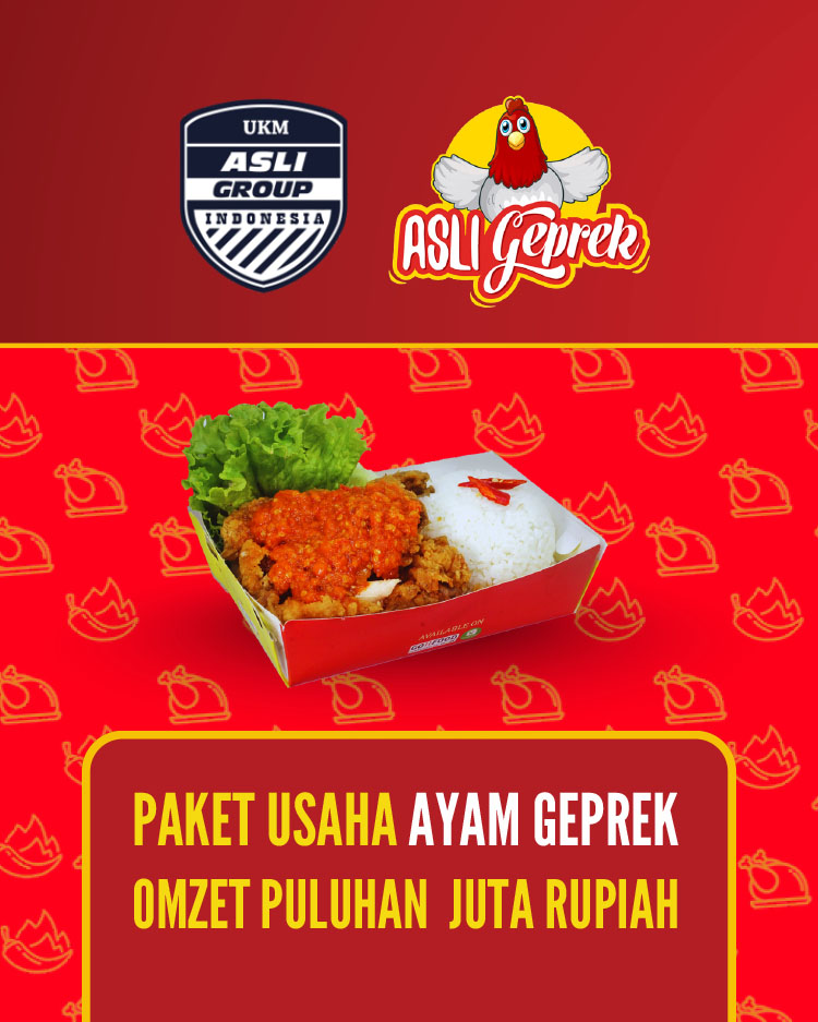 Kemitraan / Peluang Bisnis Restoran Fast Food Asli Geprek