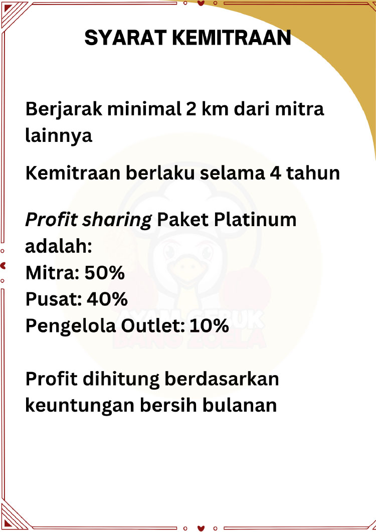 Kemitraan / Peluang Bisnis Autopilot Ayam Geprek & Penyet Ayam Gebuk Bang Zoela