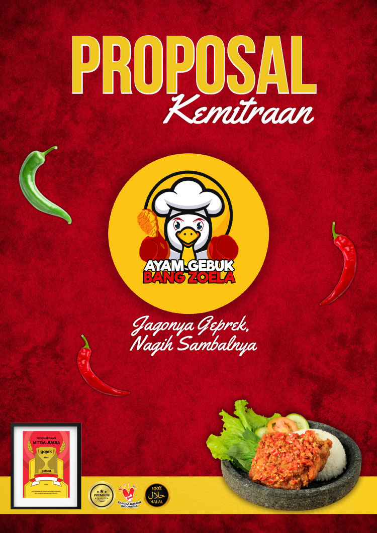 Kemitraan / Peluang Bisnis Autopilot Ayam Geprek & Penyet Ayam Gebuk Bang Zoela