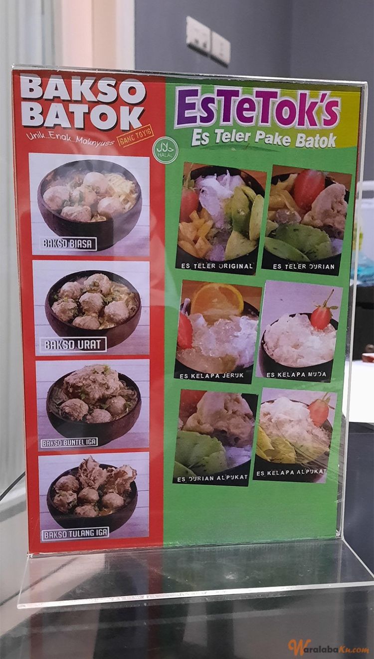 Kemitraan / Peluang Bisnis Menu Kedai Bakso Batok Bang Toyib & Es Tetok