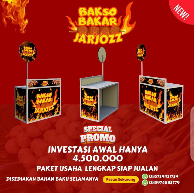 Kemitraan Peluang Bisnis Bakso Sosis Bakar Modal Kecil Jarjozz