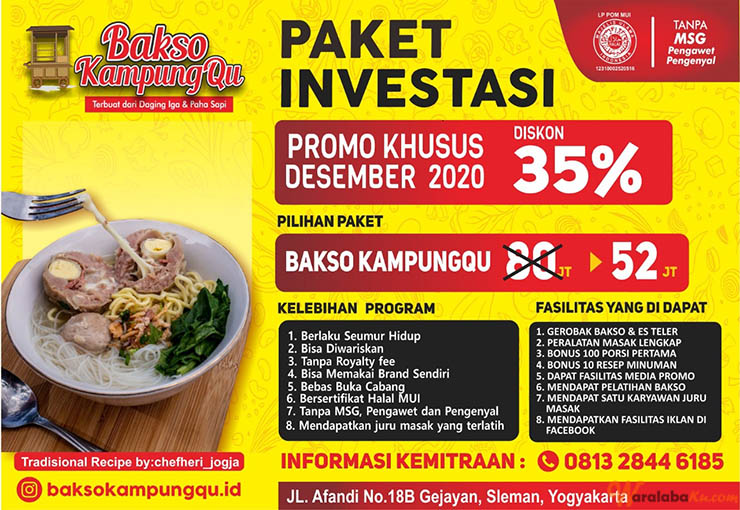 Proposal Peluang Usaha Bakso Lembar Edu