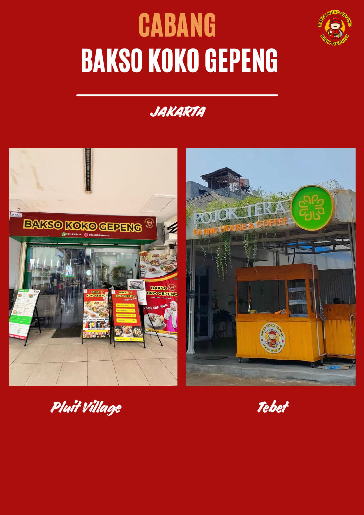 Kemitraan / Peluang Bisnis Bakmi, Siomay, Bakso Koko Gepeng