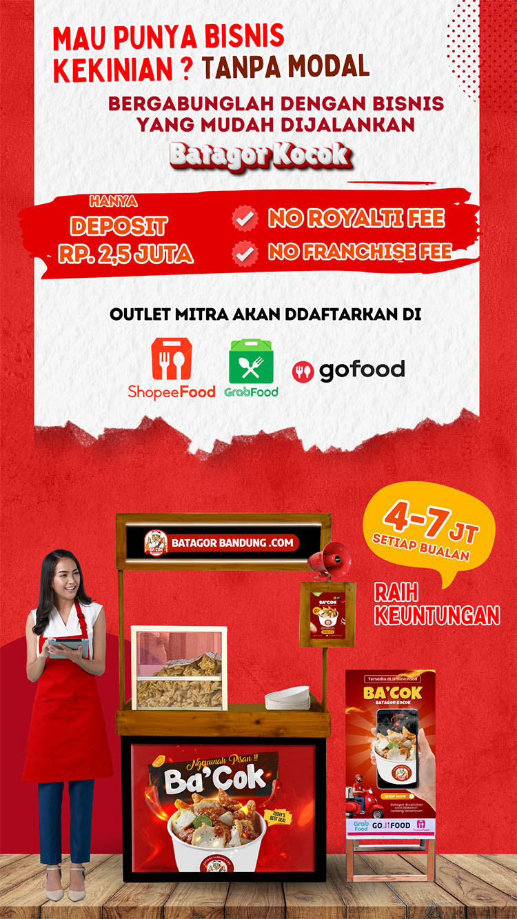 Kemitraan Peluang Bisnis Batagor Bandung & Bakso Tahu