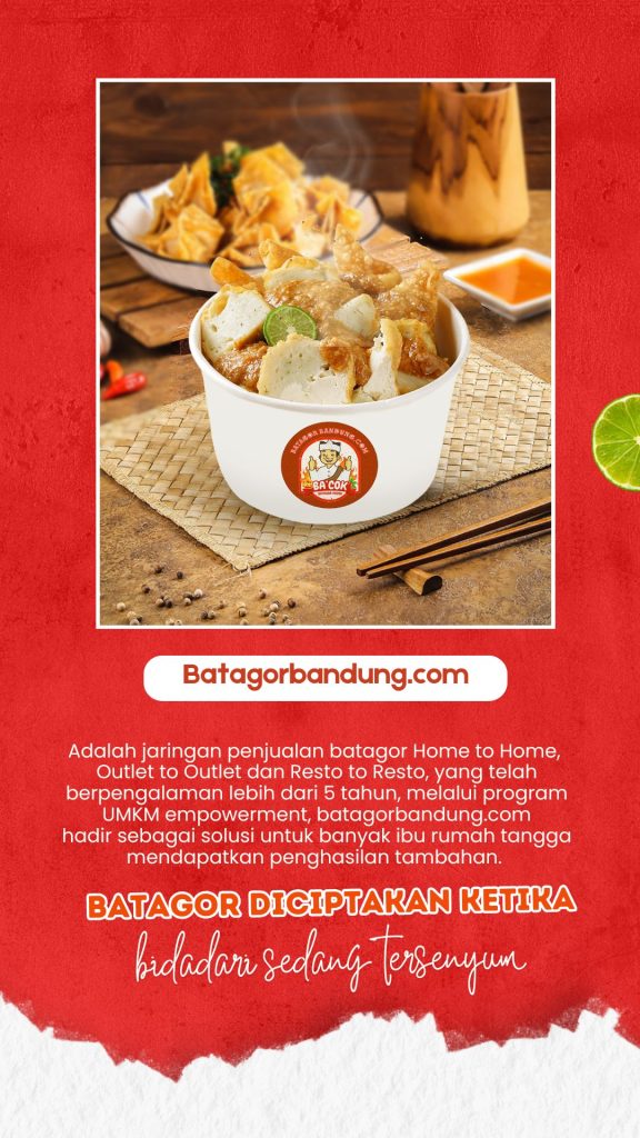 Kemitraan Peluang Bisnis Batagor Bandung & Bakso Tahu