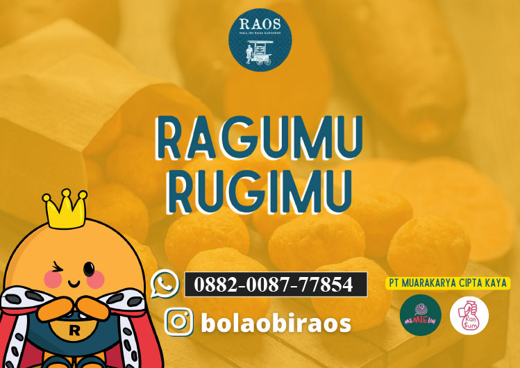 Kemitraan Peluang Bisnis Cemilan Tradisional Kekinian Bola Ubi Raos