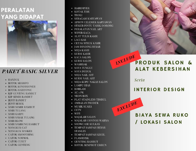 Kemitraan / Peluang Bisnis Salon & Pusat Kecantikan Bos Hairdesign & Beauty Kemitraan / Peluang Bisnis Salon & Pusat Kecantikan Bos Hairdesign & Beauty
