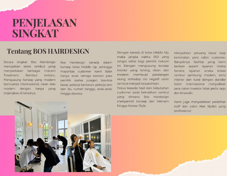 Kemitraan / Peluang Bisnis Salon & Pusat Kecantikan Bos Hairdesign & Beauty Kemitraan / Peluang Bisnis Salon & Pusat Kecantikan Bos Hairdesign & Beauty