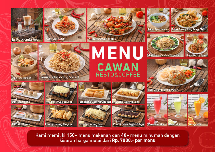 Kemitraan Peluang Bisnis Restoran & Cafe Murah Cawan Resto