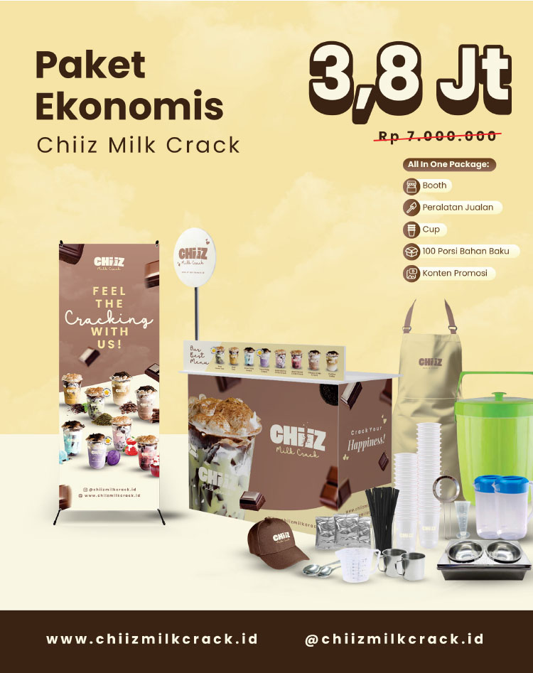 Kemitraan Peluang Bisnis Chocolate Crack Thailand Viral Chiiz Milk Crack