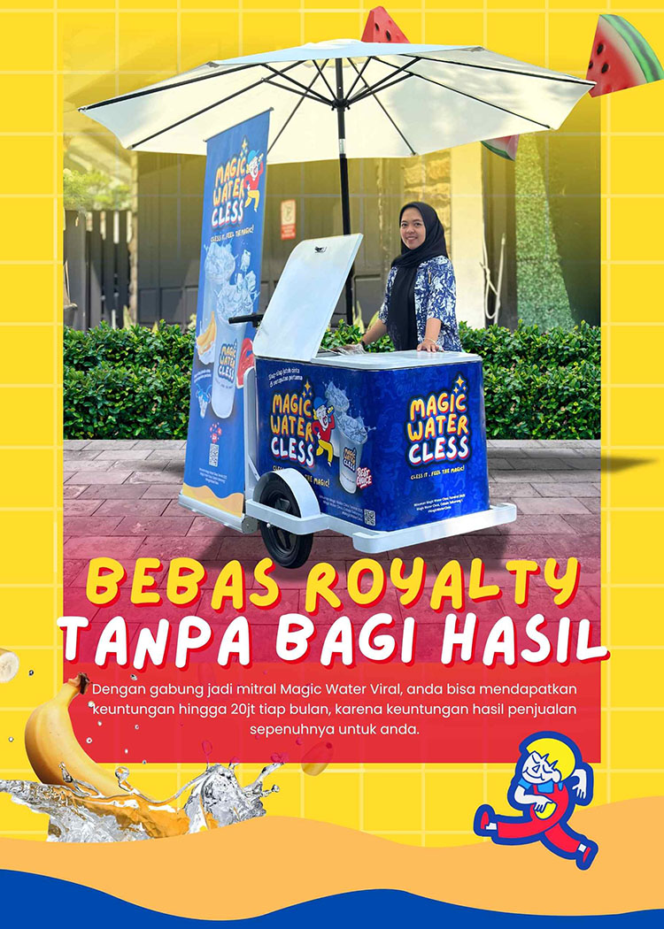 Kemitraan / Peluang Bisnis Minuman Viral Air Bening Filipina Magic Water Cless Kemitraan / Peluang Bisnis Minuman Viral Air Bening Filipina Magic Water Cless