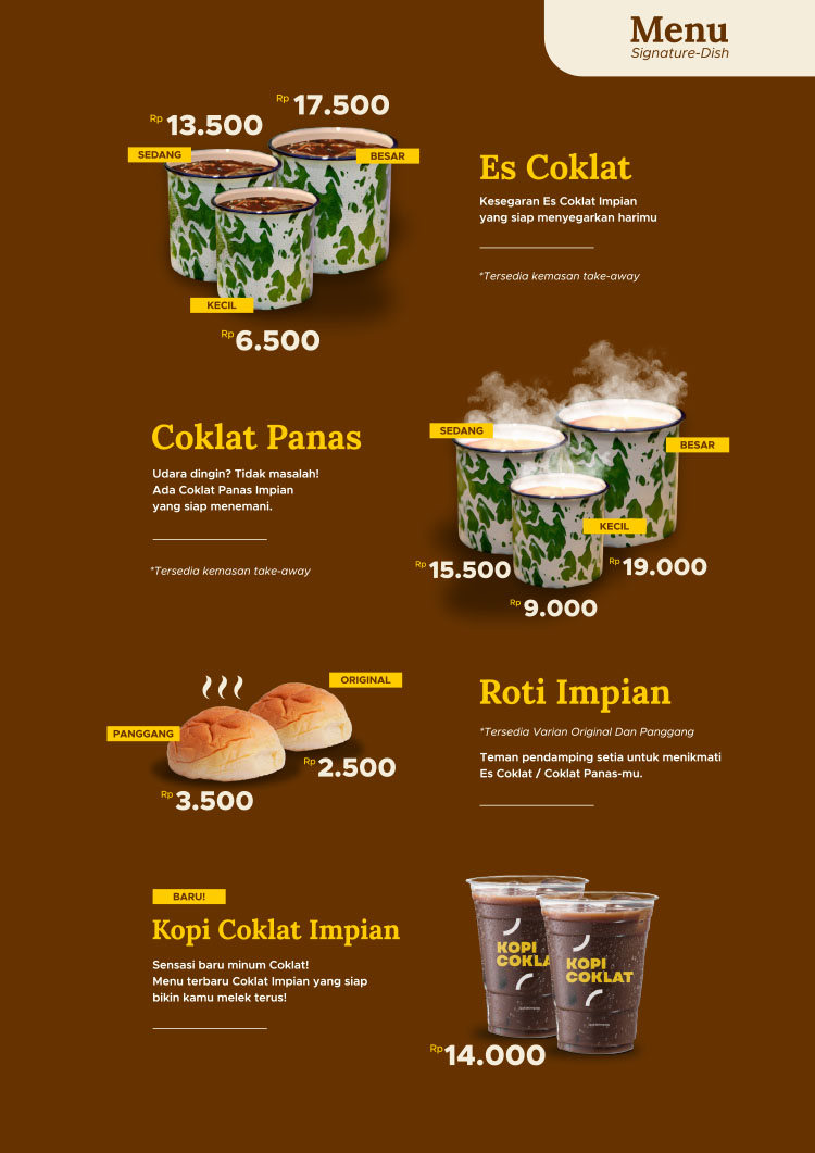 Kemitraan Peluang Bisnis Es Coklat & Roti Impian