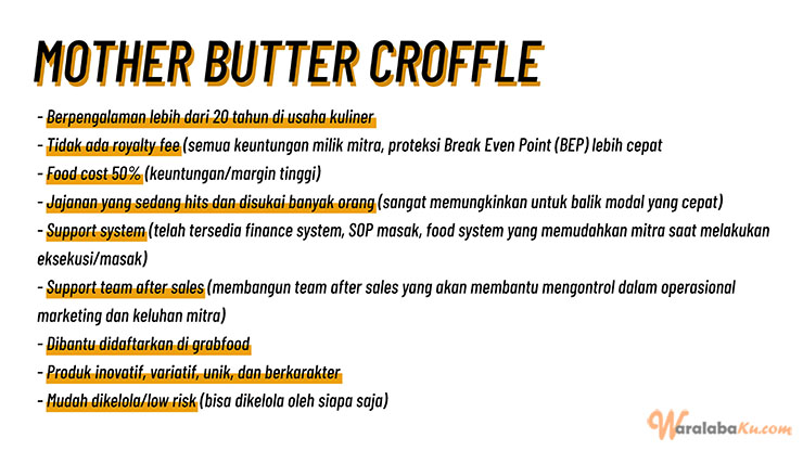 Peluang Usaha Bisnis Makanan Korea | Croffle Mother Butter