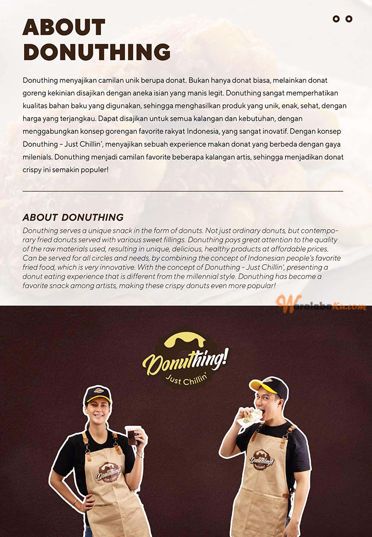 Franchise Donuthing ~ Peluang Bisnis Donat Goreng