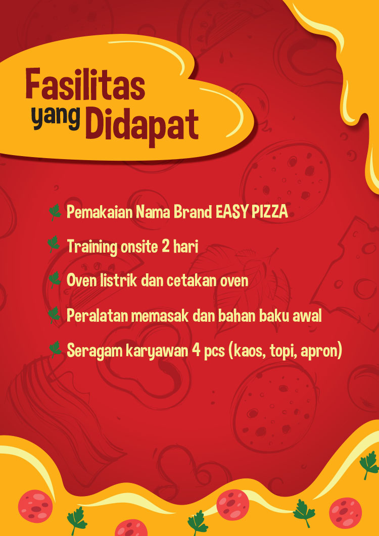 Kemitraan / Peluang Bisnis Pizza Cone & Makaroni Easy Pizza