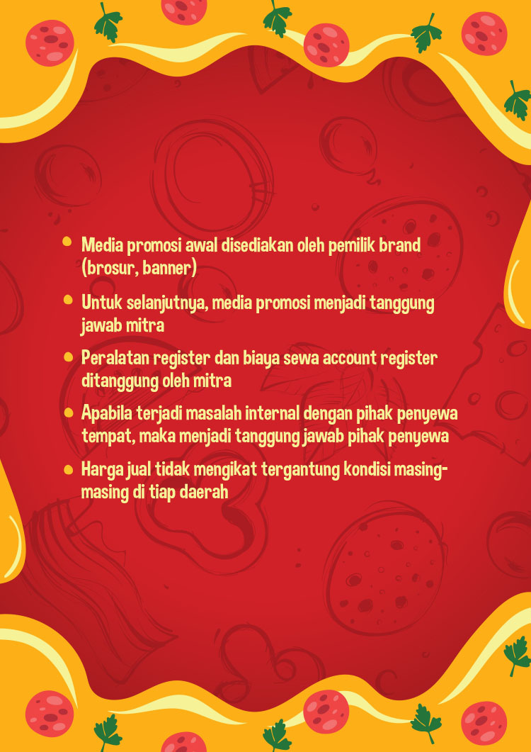 Kemitraan / Peluang Bisnis Pizza Cone & Makaroni Easy Pizza