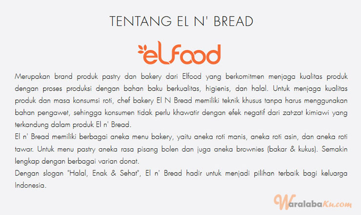 Franchise El N' Bread ~ Peluang Bisnis Bakery Toko Roti Donat