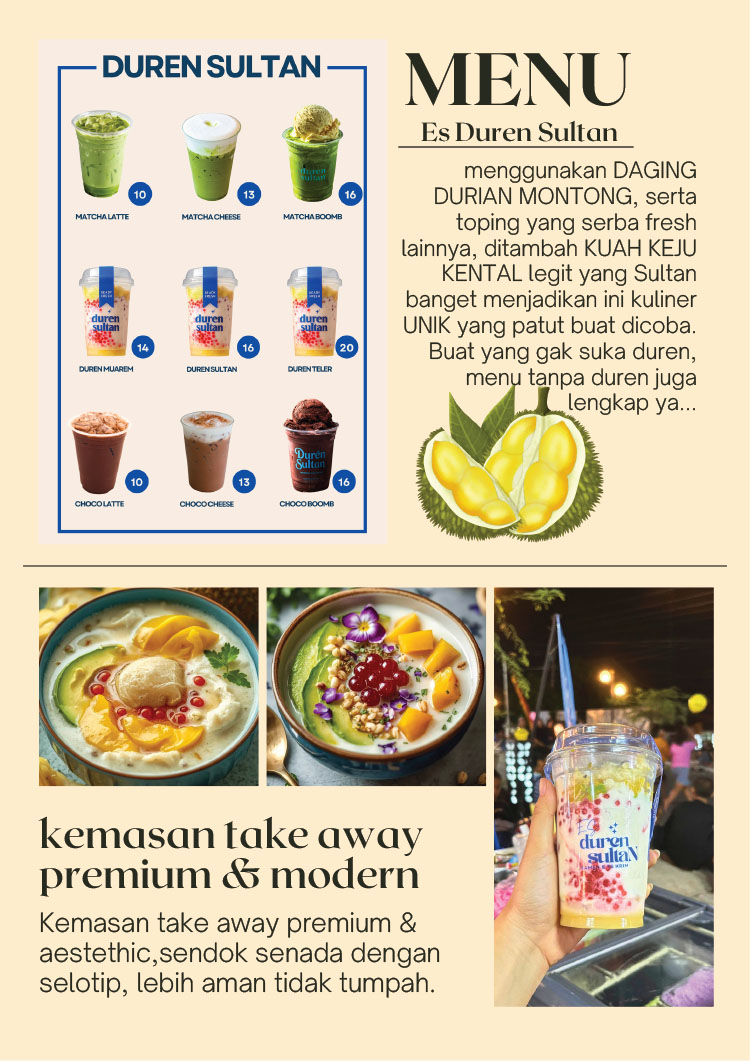 Kemitraan / Peluang Bisnis Es Teler Durian Premium