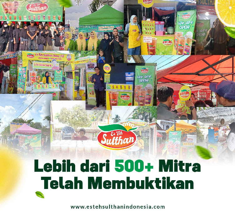 Franchise Peluang Usaha Minuman Teh Kekinian | Es Teh Sulthan