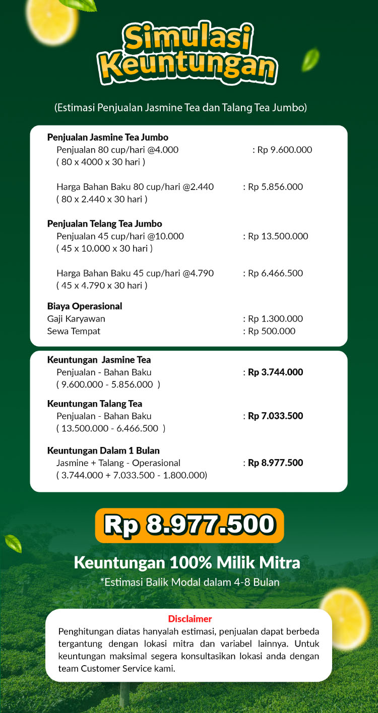 Franchise Peluang Usaha Minuman Teh Kekinian | Es Teh Sulthan Franchise Peluang Usaha Minuman Teh Kekinian | Es Teh Sulthan
