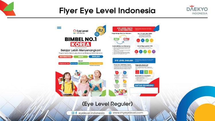 Franchise Peluang Usaha Kursus Matematika, Bahasa Inggris, & Calistung Eye Level