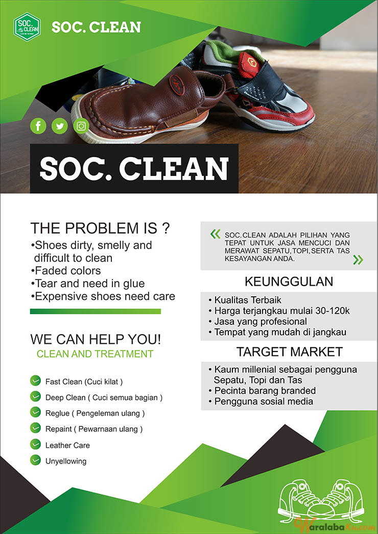 Franchise Peluang Usaha Cuci Sepatu - soc.clean