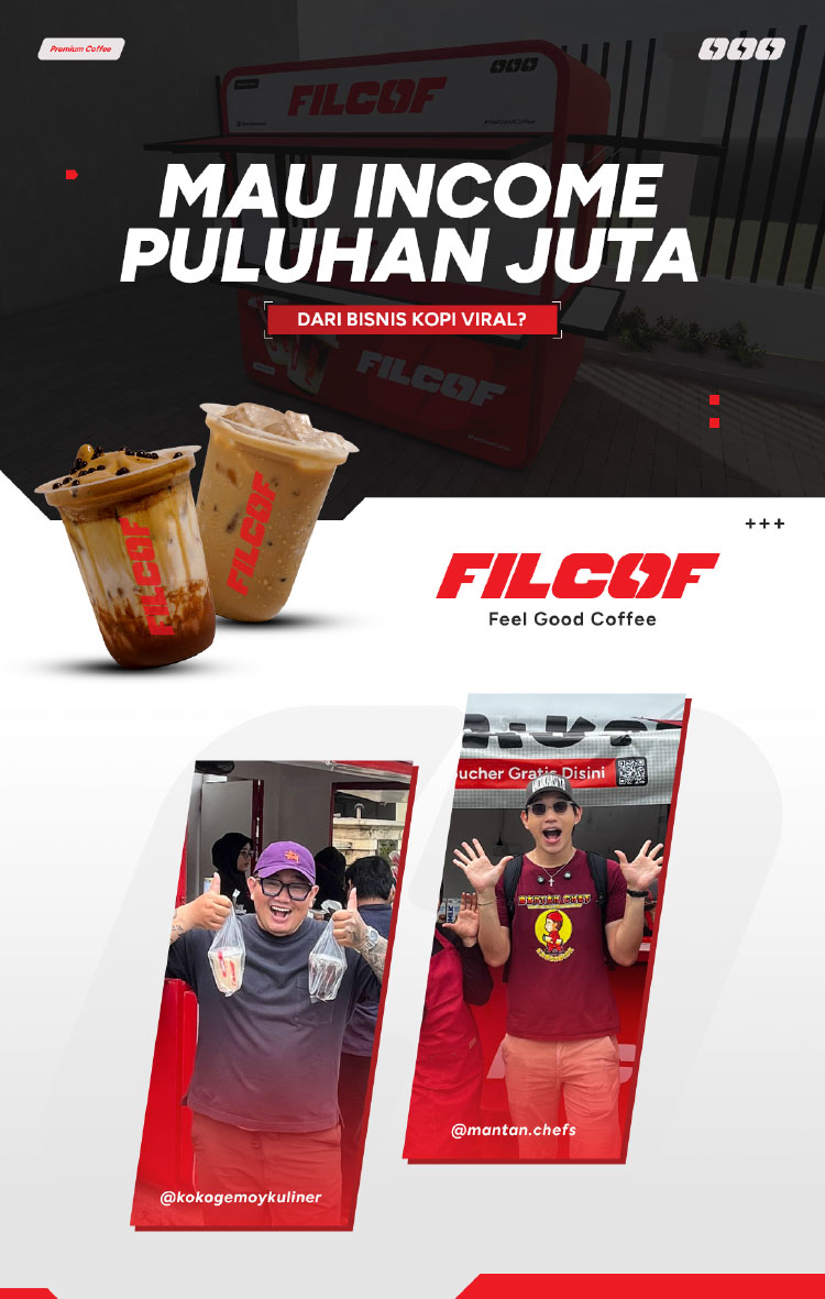 Kemitraan / Peluang Bisnis Kopi Kontainer Viral & Kopi Keliling Filcof